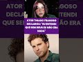 Thiago Fragoso fala do seu amor a Deus #shorts #Deus #noticias #fofoca #viral