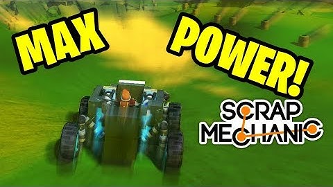 MAXIMUM POWER RACE 💪 Scrap Mechanic Multiplayer Monday