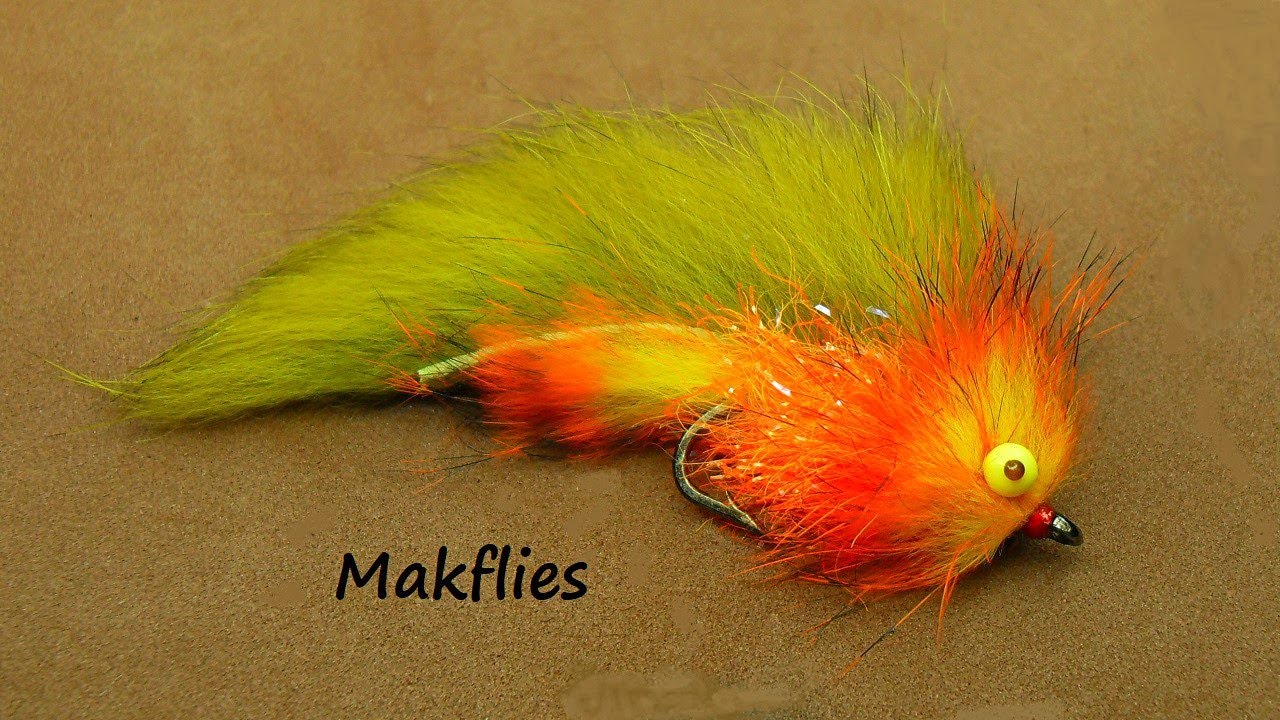 Fly Tying a Predator Bass Lure by Mak 🔥🔥🔥 YouTube