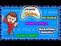 Senninha  maratona de joguinhos  passatempo educativo infantil