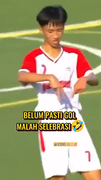 BELUM PASTI GOL, PEMAIN INI SELEBRASI DULUAN 🤣 #shorts