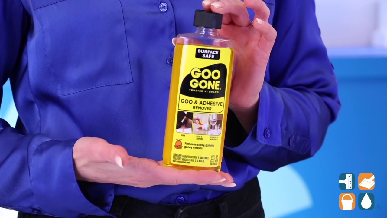 GOO GONE, Bottle, 8 oz Container Size, Citrus Adhesive Remover - 1NNU2