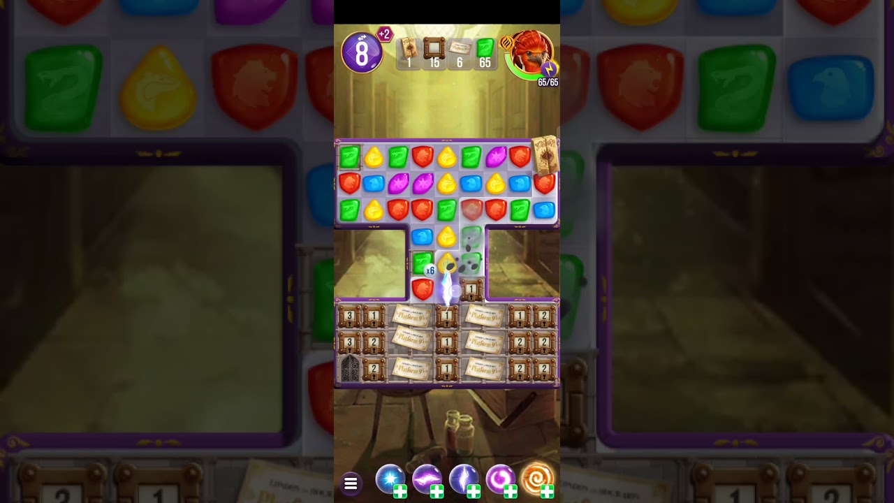 Harry Potter: Puzzles & Spells level 1467 no boosters