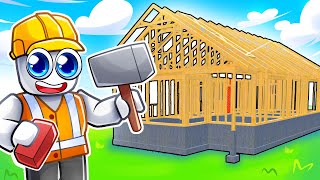 Building a Level 999999 SUBURBAN HOME in Roblox
