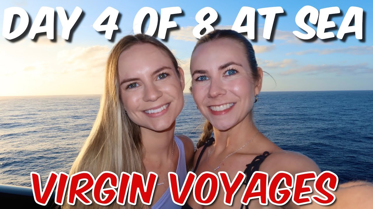 ANOTHER DAY AT SEA!? Too Many Food Options on Virgin Voyages