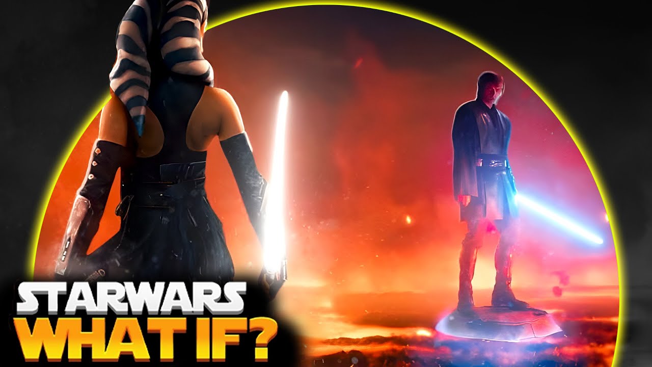 What If Anakin Skywalker Fought AHSOKA in the Mustafar Duel?