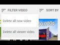 Youtube filter(hide watched) chrome extension