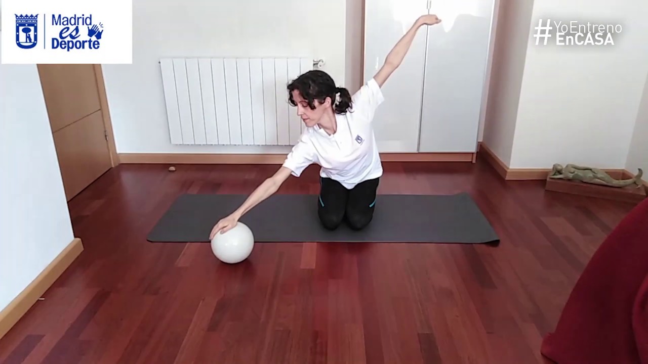 Trabajo de técnica básica de pelota gimnasia rítmica - Isabel Gómez Tore