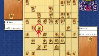 将棋 ▲糸谷哲郎八段 vs △深浦康市九段 第66期王将戦 挑戦者決定リーグ 角換わり