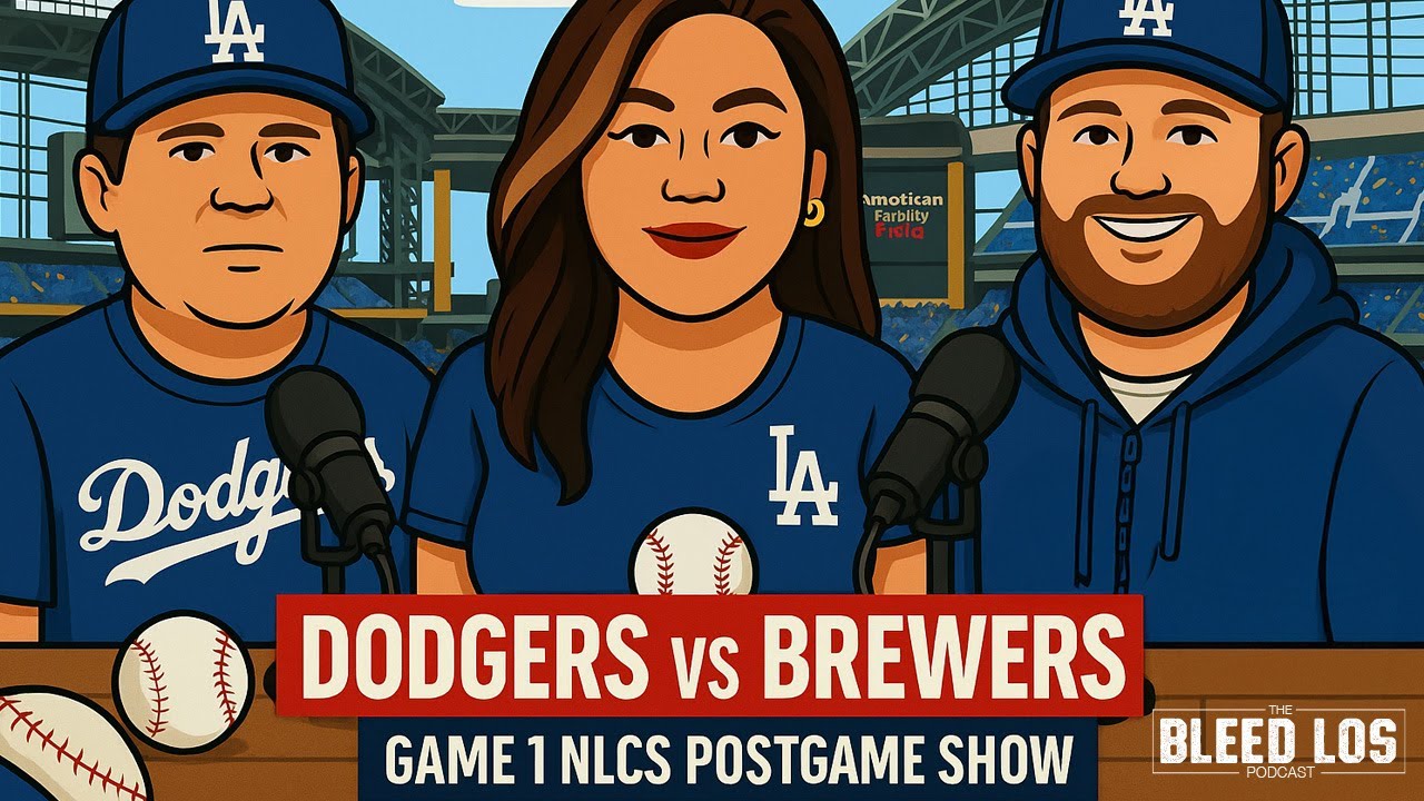 Dodgers vs Brewers Game 1 NLCS Postgame Show, Dodgers take one in ...