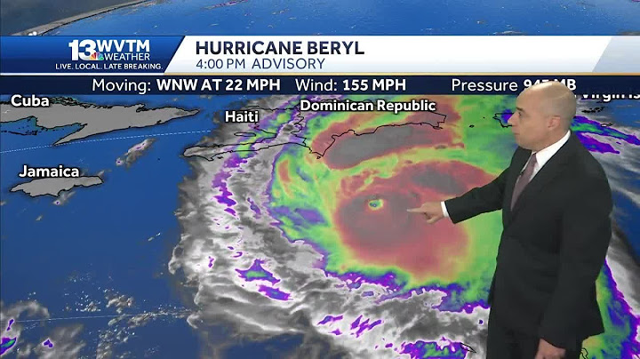 Major Hurricane Beryl aimed at Jamaica, Mexico this week while Alabama's forecast is scorching hot