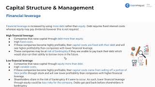 Operating and Financial Leverage [CPA Prep]