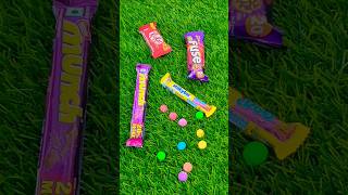 Cadbury gems chocolate vs kitkat vs fuse vs munch 😍🍫 #shorts #chocolate
