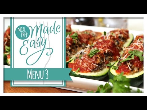 Healthy Meal Prep | Menu 3