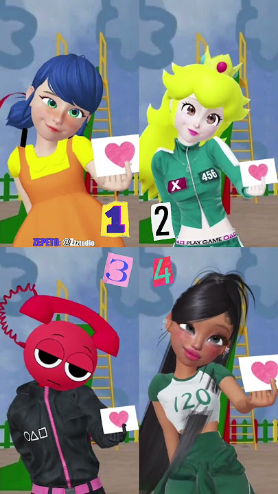 PRANK 😝 #zzztudio #zepeto #miraculousladybug #sprunki #squidgame #mario #viral