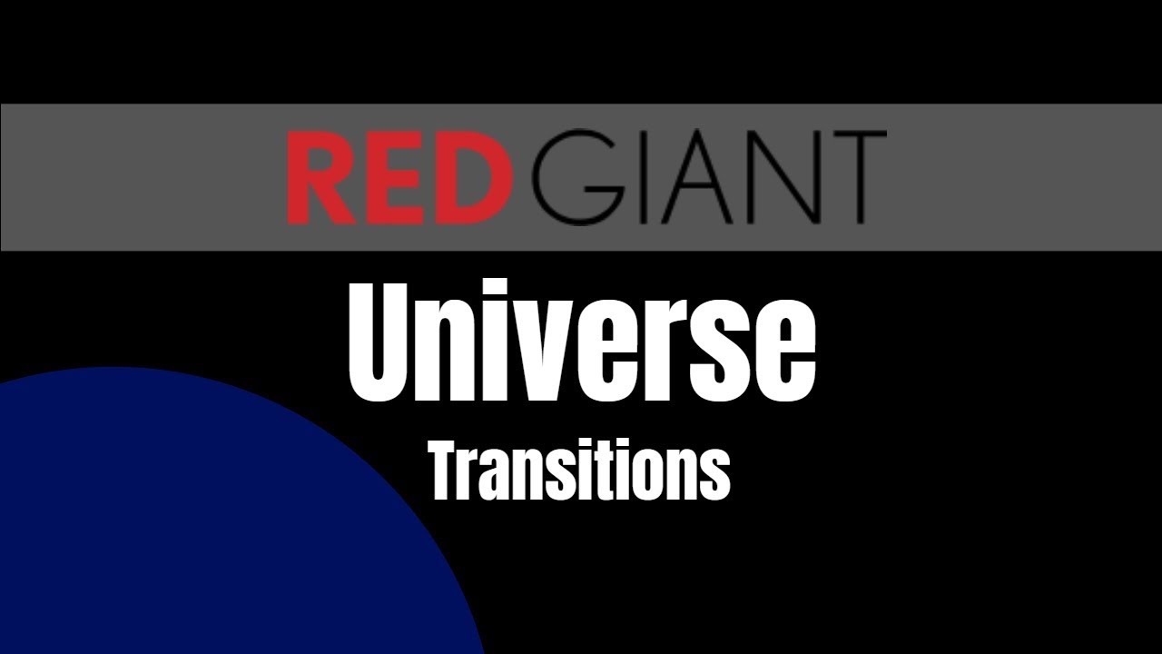 uninstall red giant universe transitions