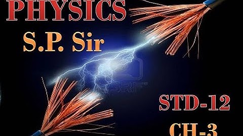 Physics Std 12 Ch 3 || Current electricity || Drift Velocity (Gujarati Medium ) Part 3