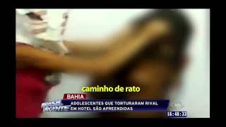 Brasil Urgente - Menina De 14 Anos É Torturada Por Amigas Na Fazenda Grande