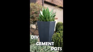How To Make A Cement Flower Pot | DIY Flower Pot How To Make A Cement Flower Pot | DIY Flower Pot