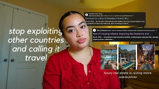 Celebrity The Problem With Luxury Travel: Crowdfunding Modern-Day Imperialism Wealth