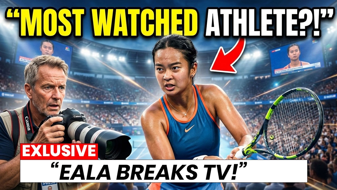 Legendary Photographer Crowns Alex Eala The Most Watched Athlete!