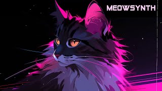 Meowsynth 🐱 [A Synthwave Mix\/Retrowave Mix\/Chillwave] 🎶 80s Retrowave Mix ]