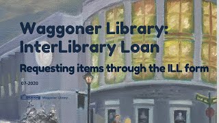 Requesting Items Through the ILL Form Net Worth