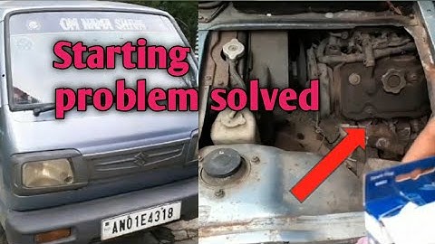 MARUTI Omni Starting Problem || #sunny Rs