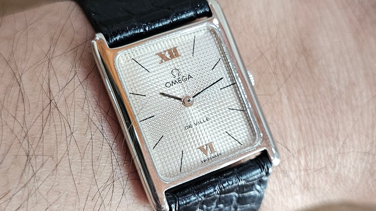 Omega Deville tank cơ cót vintage siêu phẩm vintage 