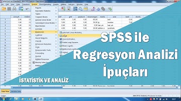Basit Doğrusal Regresyon SPSS, Hipotez testi