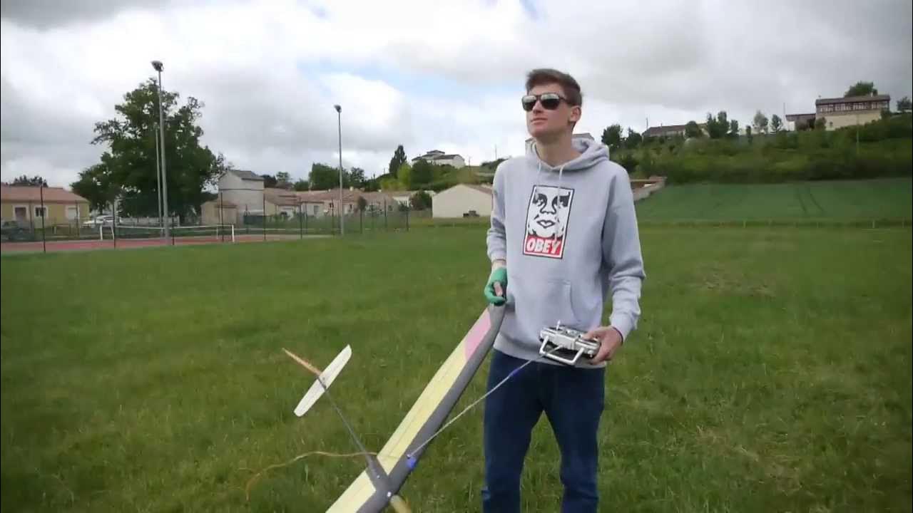 Planeur F3k acrobatique YouTube