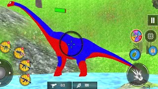 Dino Hunting Games Hunter 3D -Trex Hunt in Africa-Wild Safari Hunting New Android Gameplay screenshot 3