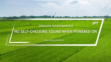 Drone Spreader Troubleshooting Repair Instructional Series Video 1.1
