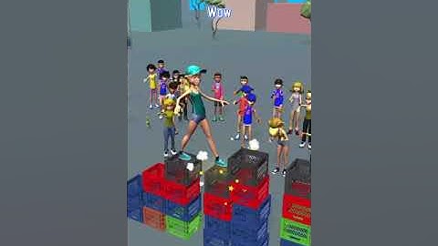 Milk Crate Challenge 3D🥛📱New Levels! iOS android mobile game😍