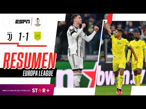 ¡PARTIDAZO, EMPATE Y POLÉMICA EN EL CIERRE DE LA IDA EN TURÍN! | Juventus 1-1 Nantes | RESUMEN