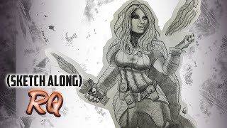 How to Draw & Design a Fantasy Character: Halfling Rogue