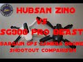 SG906 Pro Beast VS Hubsan Zino Battle of the Budget Drones