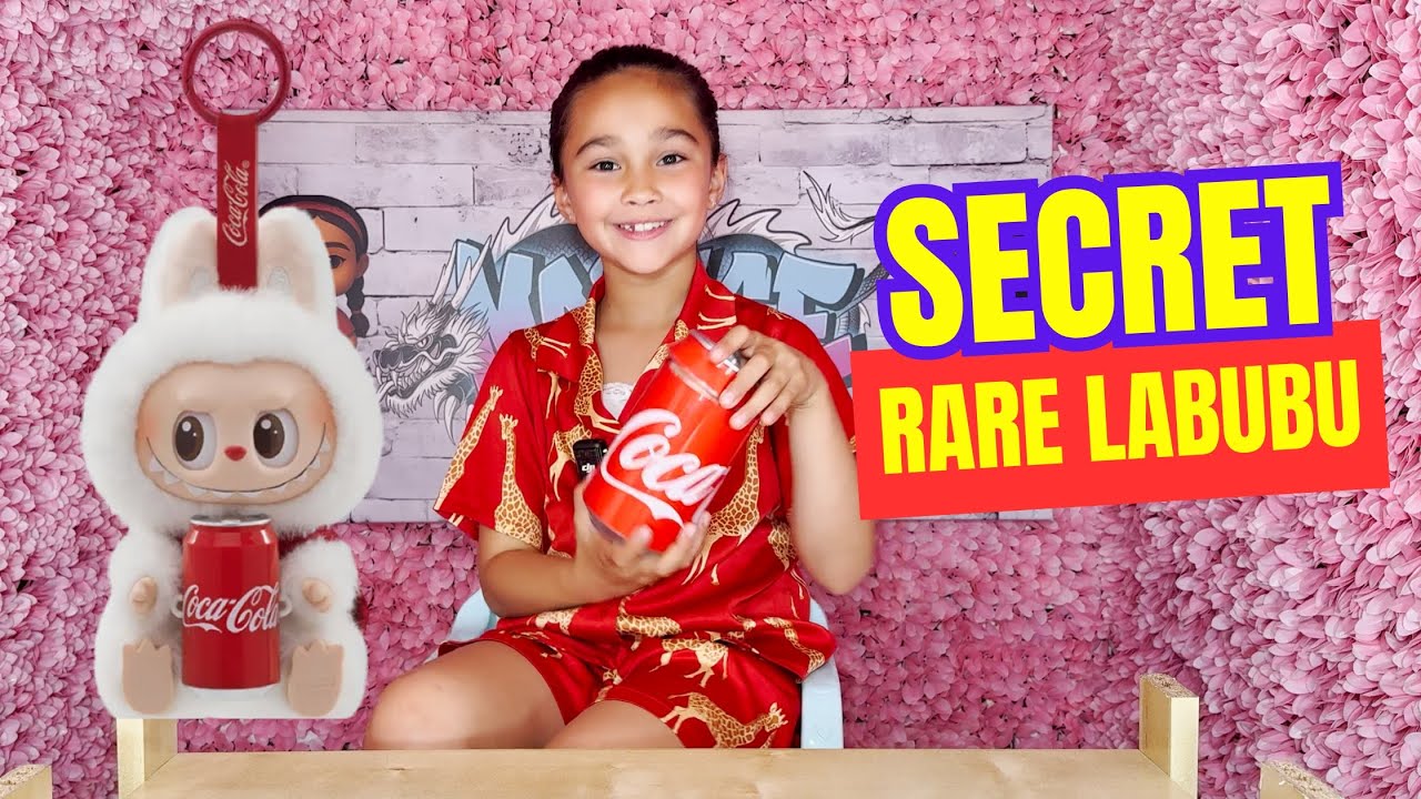 SECRET RARE COCA COLA LABUBU! 😱Unboxing surprise✨