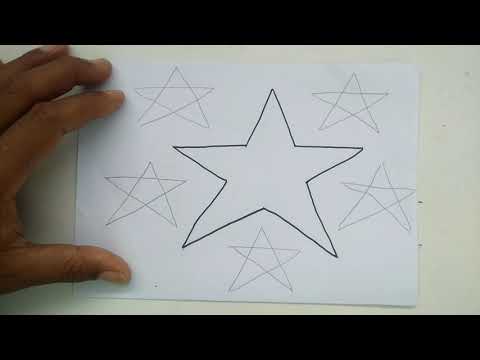 Video: Cara Menggambar Bintang