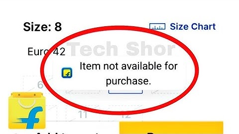 Flipkart Fix Item not available for purchase Problem Solve