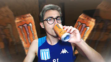 ¿De qué sabor es la naranja Monster?