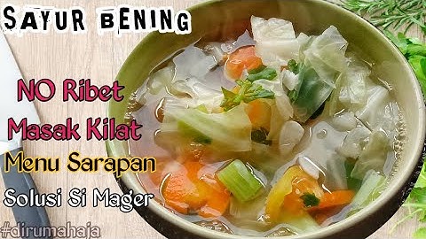 Thumbnail of Resep sayur sop bening bumbu iris-praktis