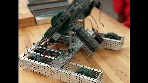 First ever test of Nothing but Net robot