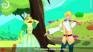 The Kiss of Frog Princess 💋🐸 Bedtime Stories🌛 Fairy Tales in English @WOAFairyTalesEnglish