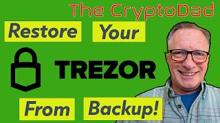 How to Restore a Trezor Hardware Wallet from Your 12/24 Word Backup Phrase