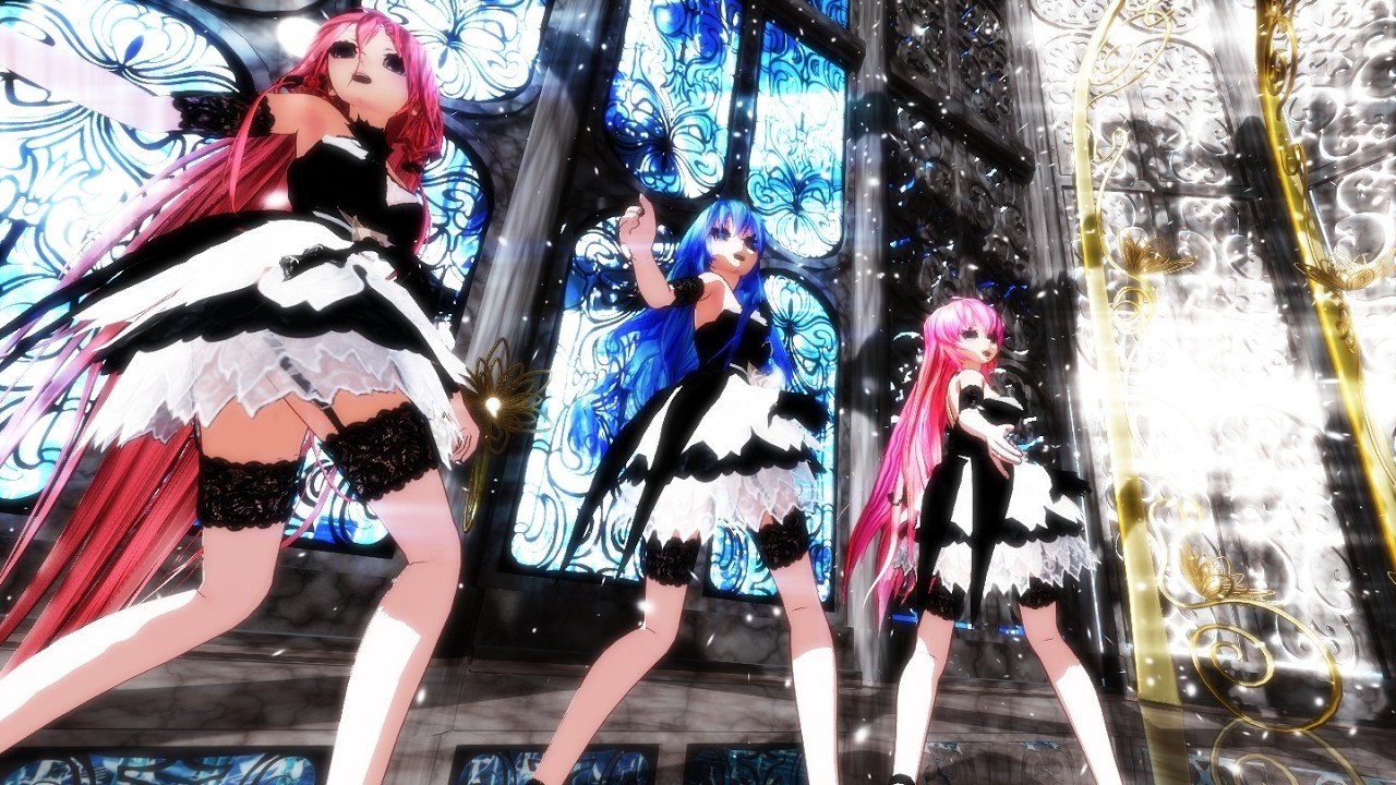 MMD】KILLER B／ひざまずかせてなんて素晴らしい気分 - YouTube