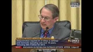 Goodlatte Questions ICE Director on Releases