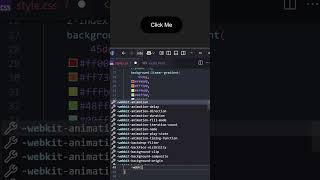 How to rainbow bordered button with HTML and CSS. #shorts