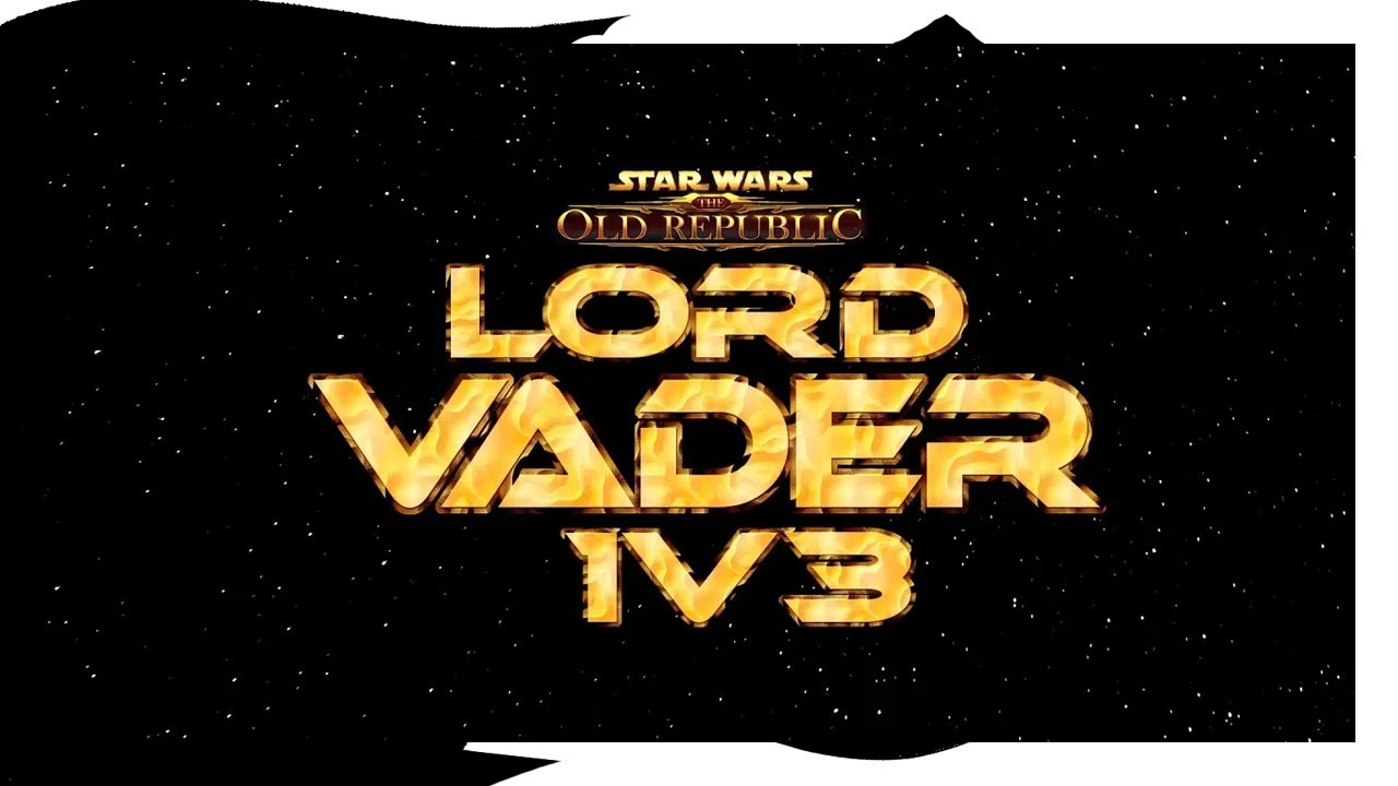 SWTOR: Rage Juggernaut PvP - 1V3: Lord Vader.