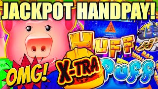 ★JACKPOT HANDPAY!★ NEW!! HUFF N’ X-TRA PUFF Slot Machine (LIGHT & WONDER).